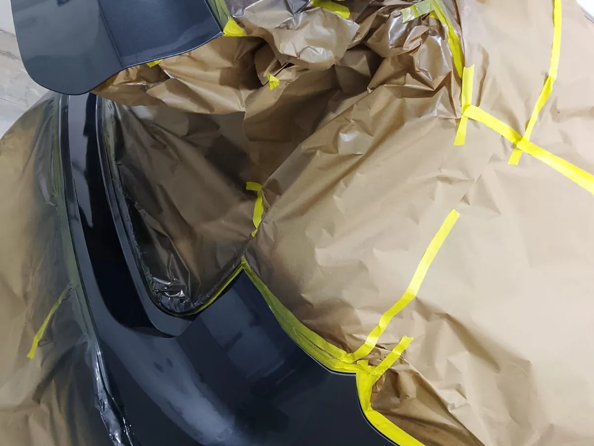 Para-choque mascarado para pintura na Replikar