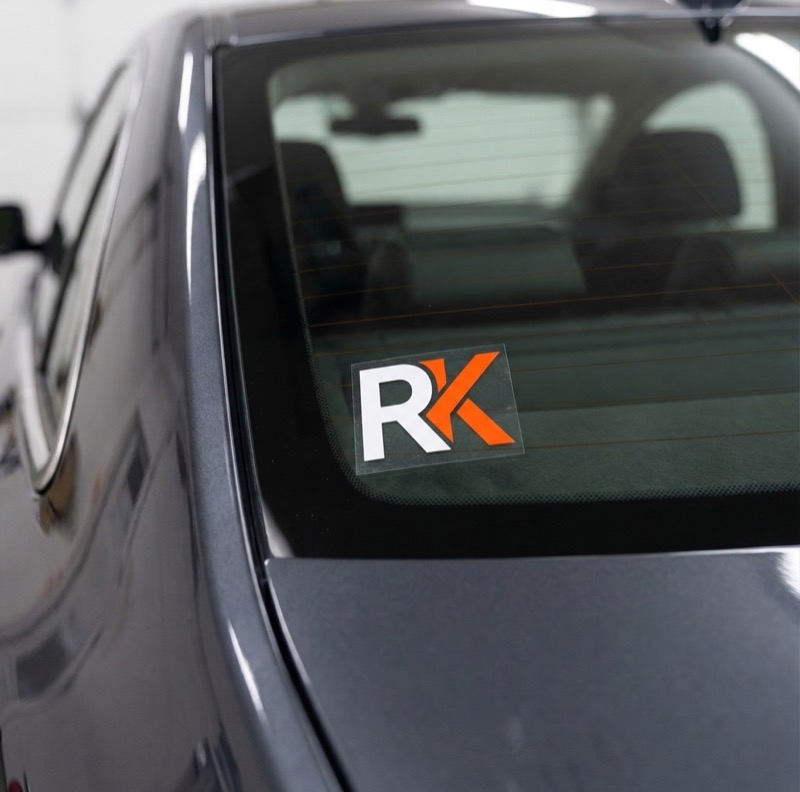 Adesivo de carro entregue