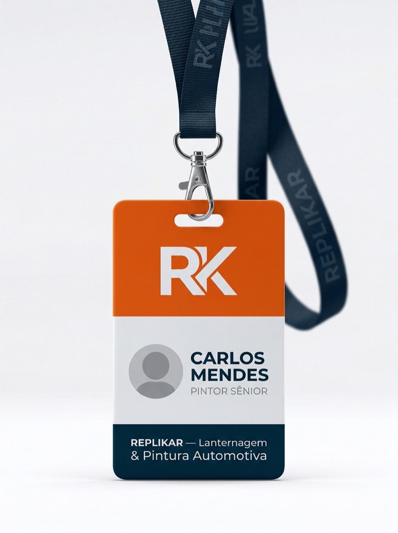 Crachá de identificação